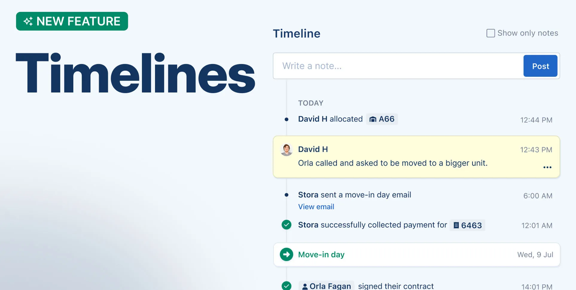 Timelines
