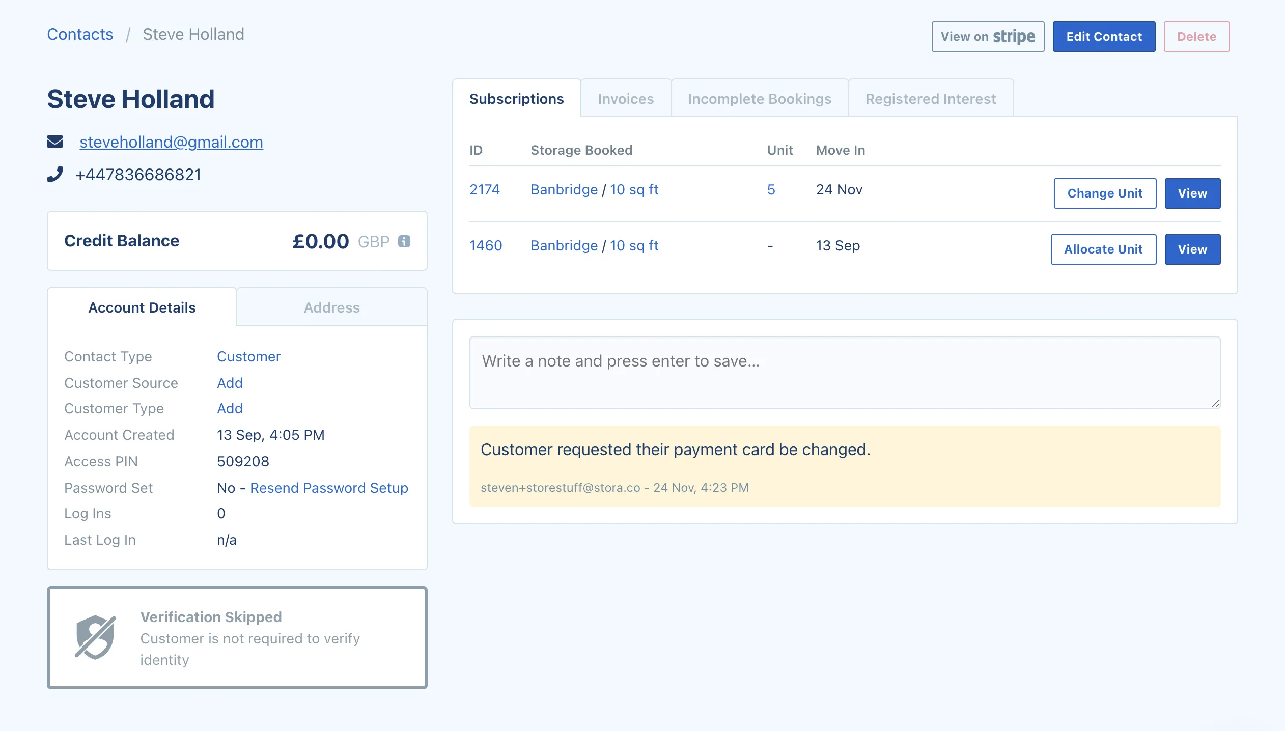 New and improved Subscription and Contact pages