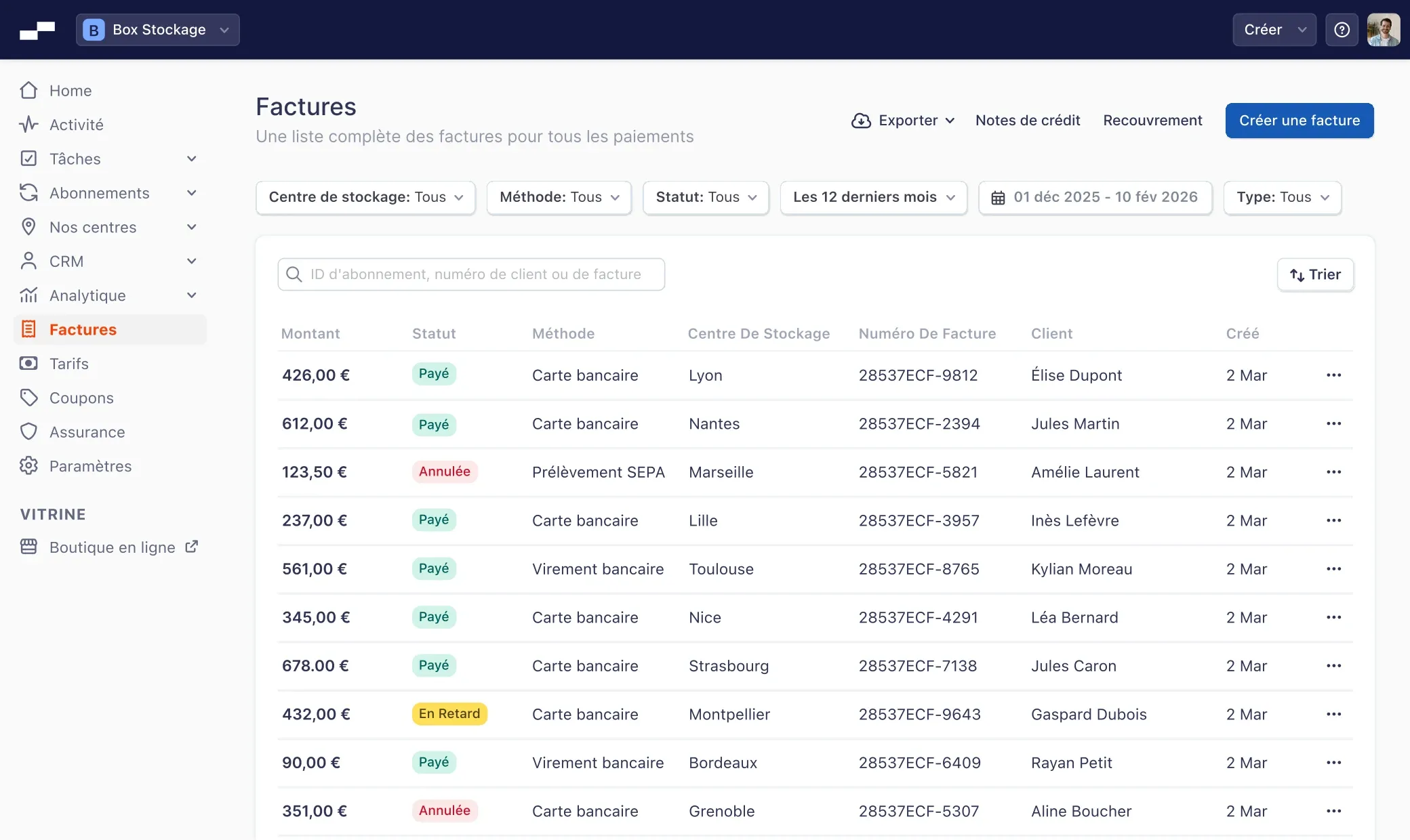Stora payments