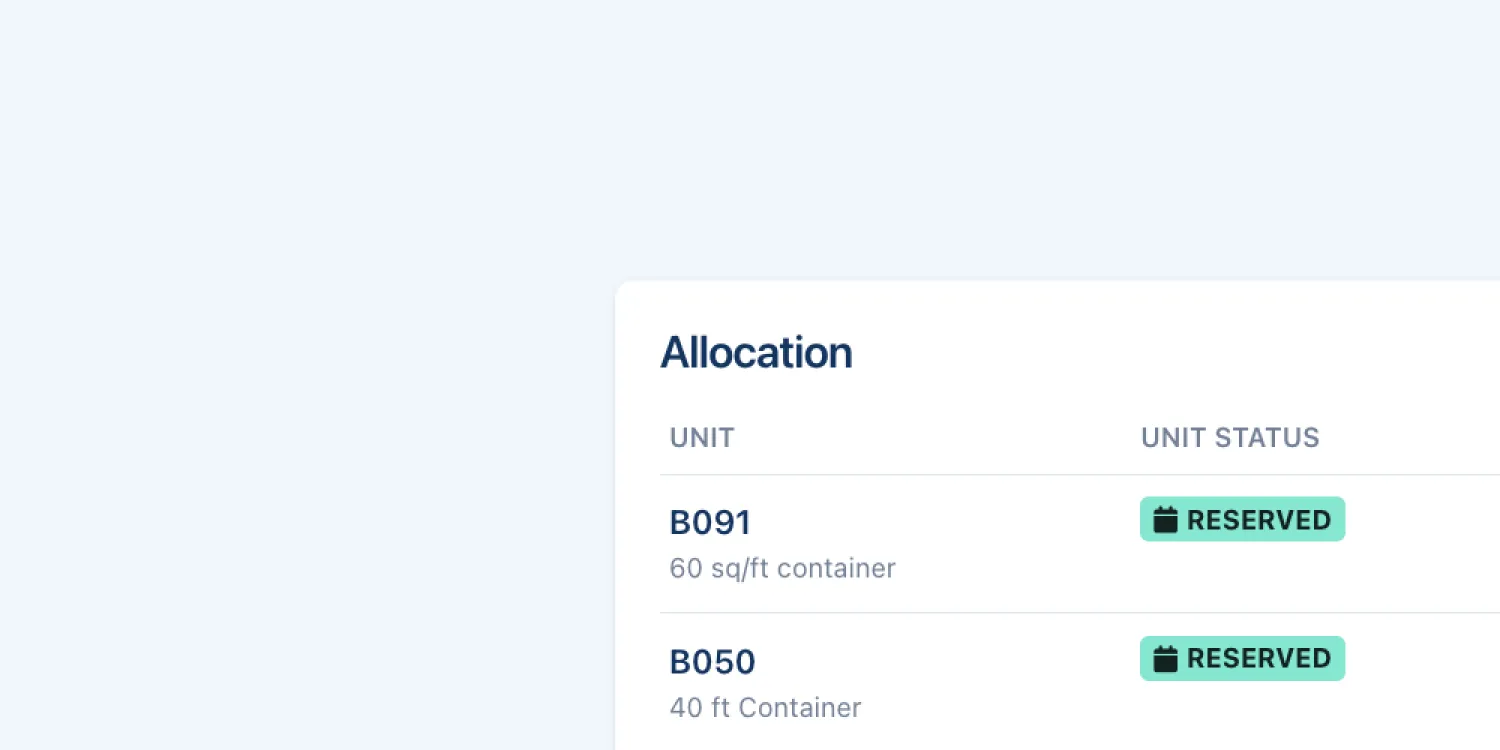 Changes to how unit allocation works