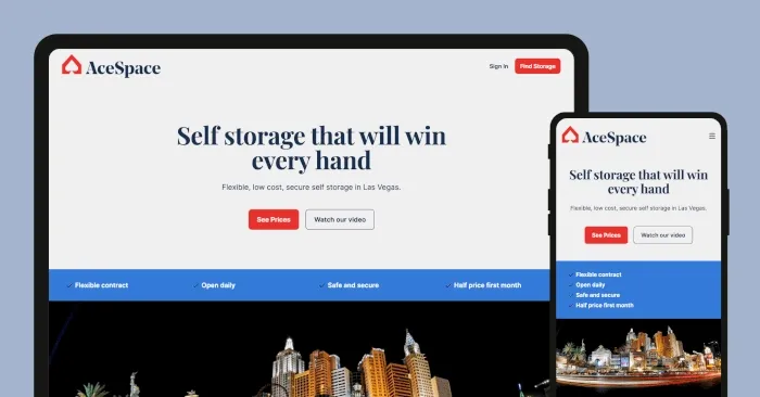 Storefront redesign